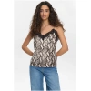 NUMPH NUVICTORIA STRAP TOP - Gray Morn