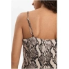 NUMPH NUVICTORIA STRAP TOP - Gray Morn