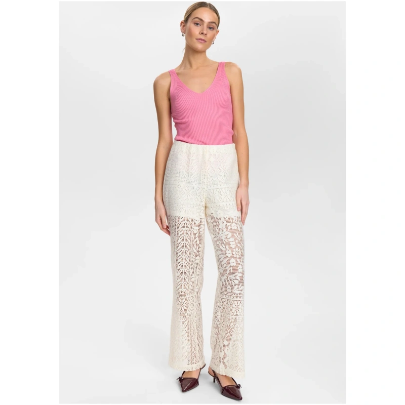 NUMPH NUWICKI PANTS - Cloud Dancer
