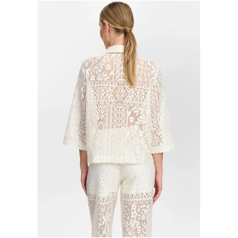 NUMPH NUWICKI SHIRT - Cloud Dancer