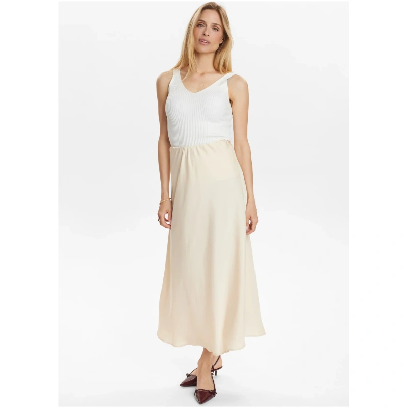 NUMPH NUEVERY SKIRT - Ecru 705462 2718 NUMPH
