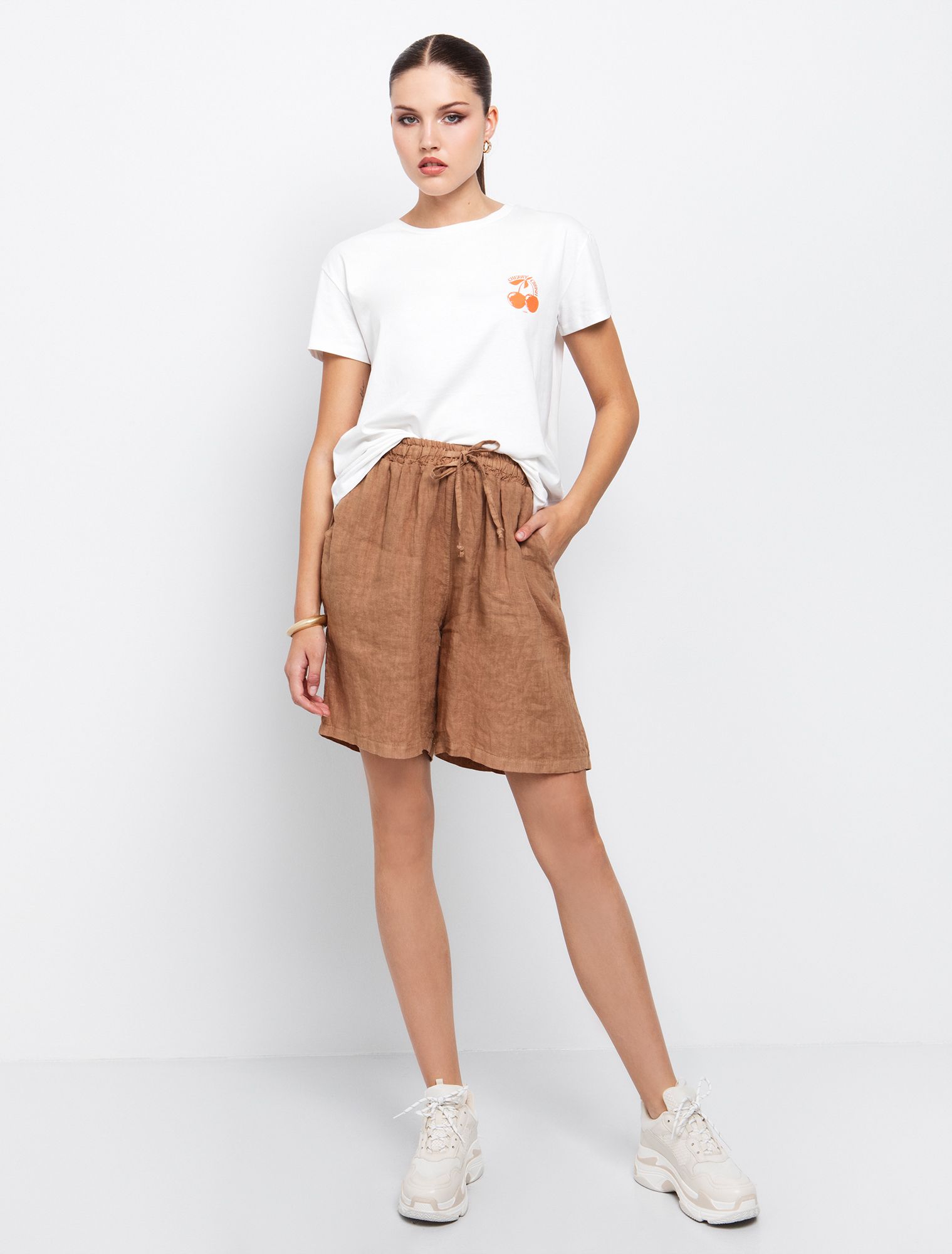 TOI MOI T-shirt with cherry print