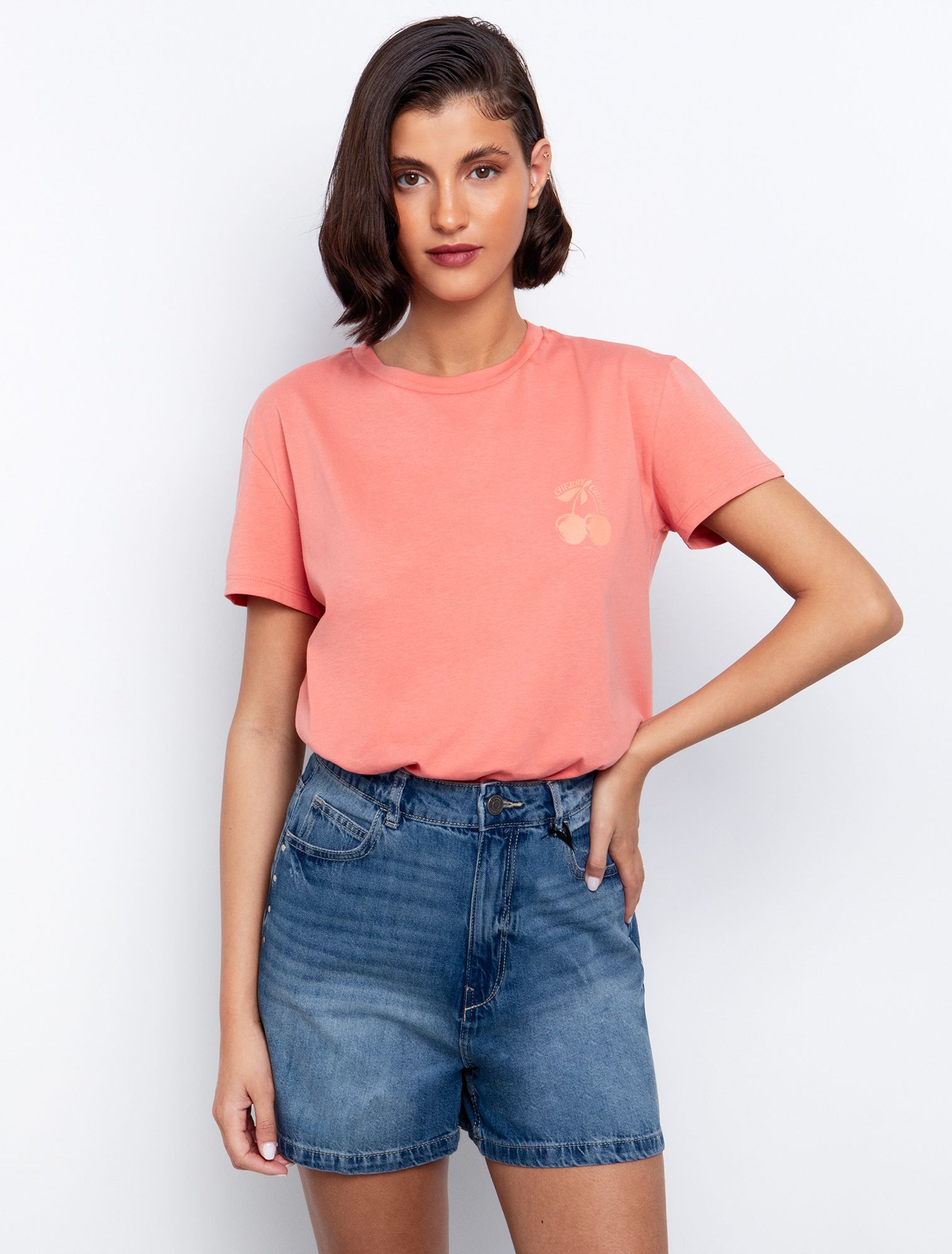 TOI MOI T-shirt with cherry print
