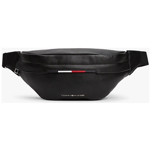 TOMMY HILFIGER Metal Logo Pebble Grain Bum Bag