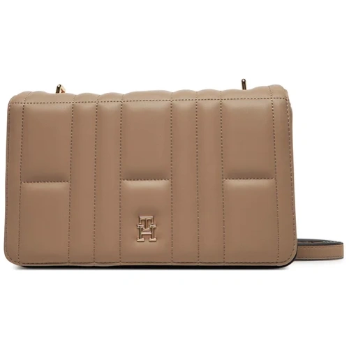 TOMMY HILFIGER Quilted monogram crossbody bag