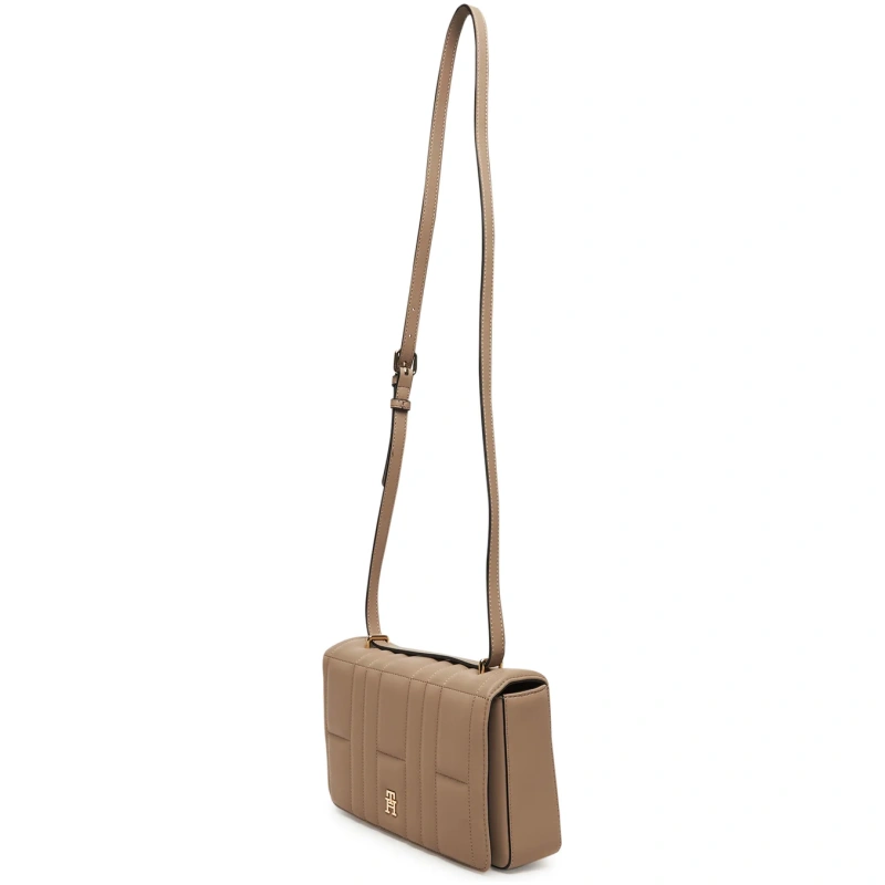 TOMMY HILFIGER Quilted monogram crossbody bag