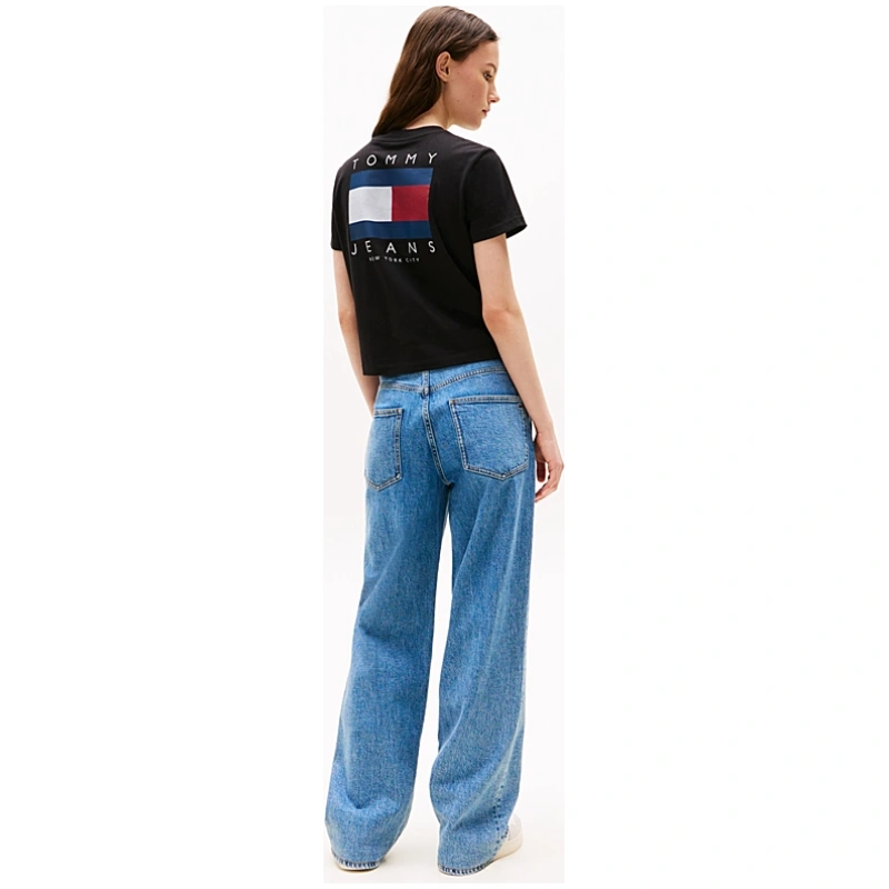 TOMMY JEANS Back Flag Logo T-Shirt