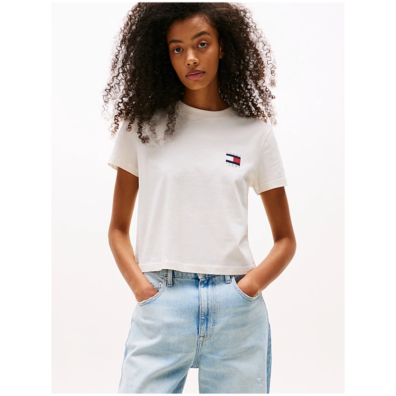 TOMMY JEANS Back Flag Logo T-Shirt