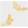 NALI ENVELOPING EARRINGS W/ SPHERES  GOLD