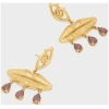NALI LIPS EARRINGS GOLD S. STEEL