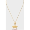 NALI LIPS NECKLACE S.STEEL GOLD