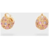NALI EMMA SPHERE EARRINGS W/ZIRCONS