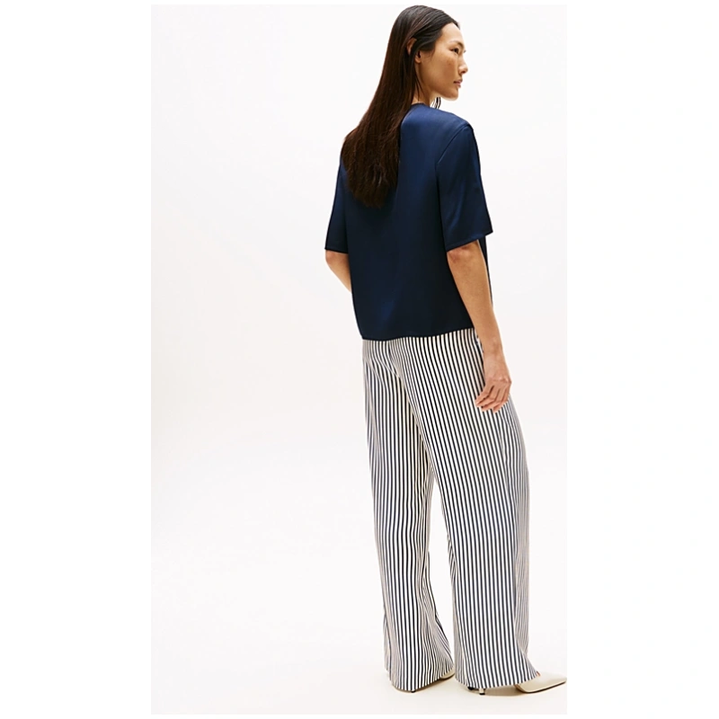 TOMMY HILFIGER Relaxed Fit Sateen T-Shirt