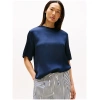 TOMMY HILFIGER Relaxed Fit Sateen T-Shirt