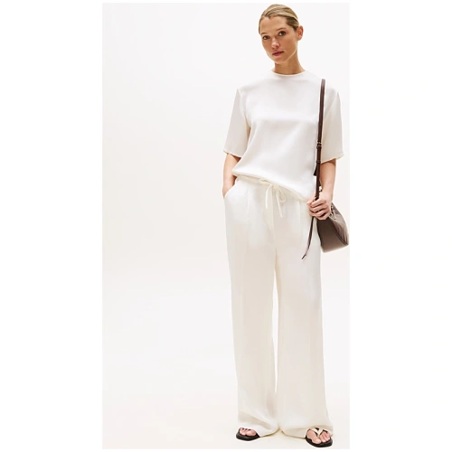 TOMMY HILFIGER Relaxed Fit Sateen T-Shirt