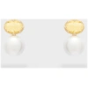 NALI ELENA EARRINGS W/ BIG PEARL + STONE