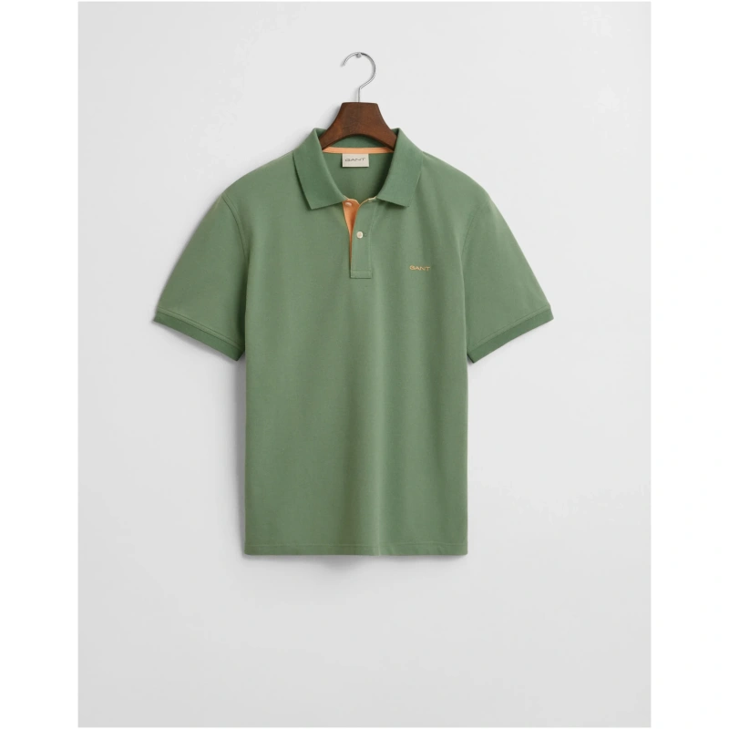 GANT Pique Polo Shirt from the Contrast series