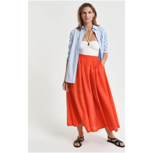 GANT Habotai Silk Skirt