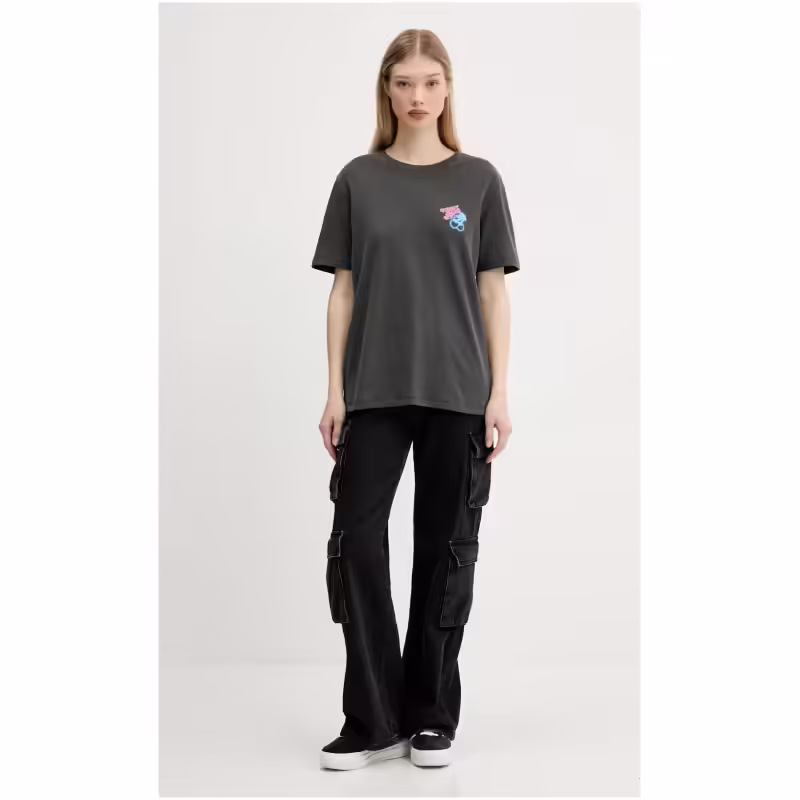 TOMMY JEANS Neon heart logo t-shirt DW0DW20491 1A5 TOMMY JEANS