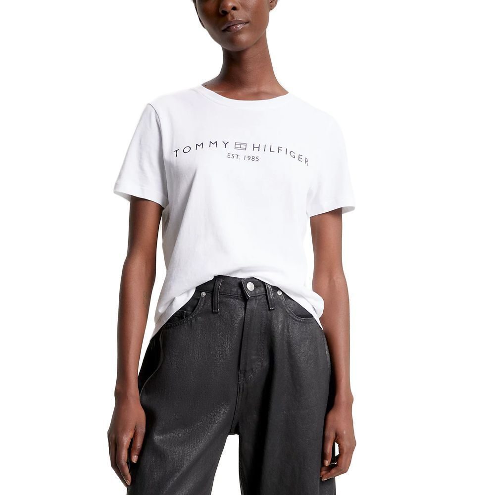 TOMMY HILFIGER Reg corp logo c-nk ss
