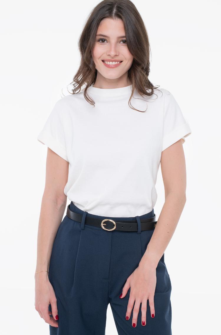 TOMMY HILFIGER Gold Button T-Shirt