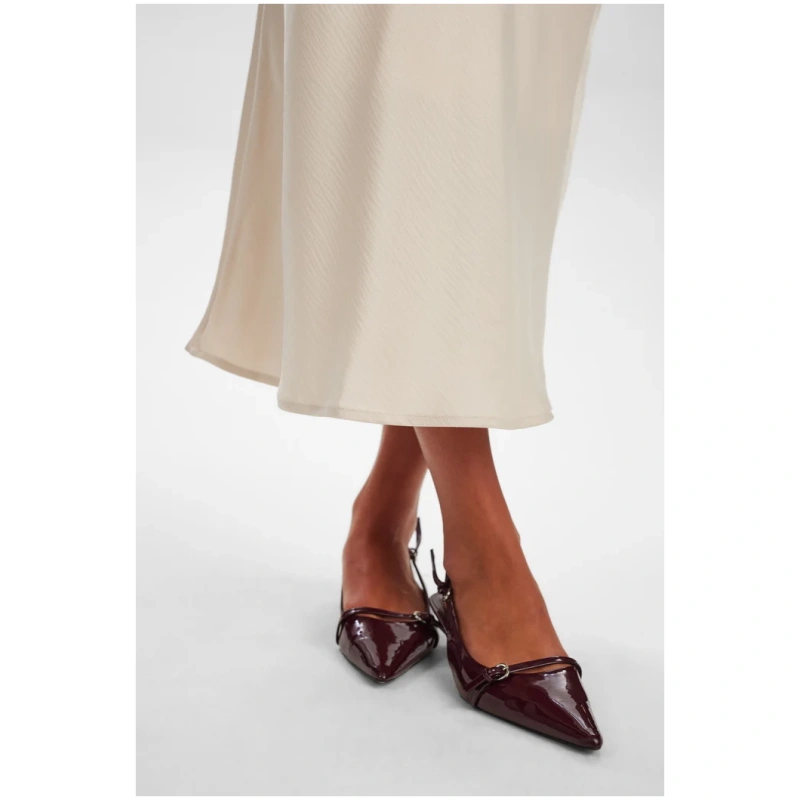 NUMPH NUIVORY SKIRT - Gray Morn