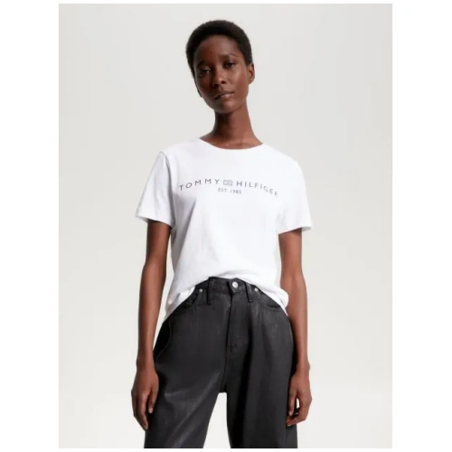 TOMMY HILFIGER Reg corp logo c-nk ss