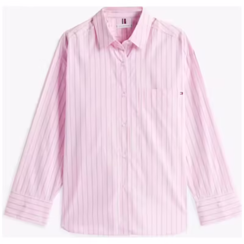 TOMMY HILFIGER  Oversized Poplin Shirt