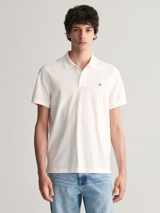 GANT Regular fit shield pique polo shirt