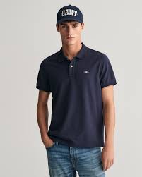 GANT Regular fit shield pique polo shirt